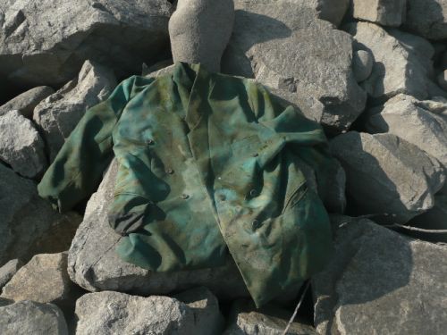 Našiel sa zelený kabát-pravdepodobne vodníka