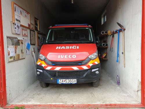 Nové hasičské vozidlo pre našu DHZ-tku